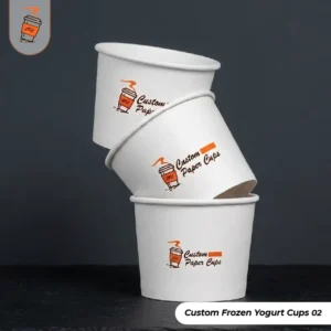 Custom Frozen Yogurt Cups
