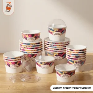 Custom PRINTED Frozen Yogurt Cups (1)