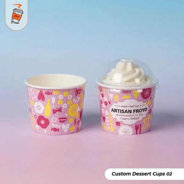 Custom printed Dessert Cups (2)
